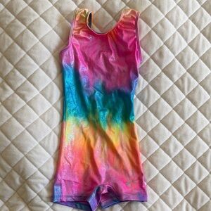 Destira Rainbow Tie-dye Unitard